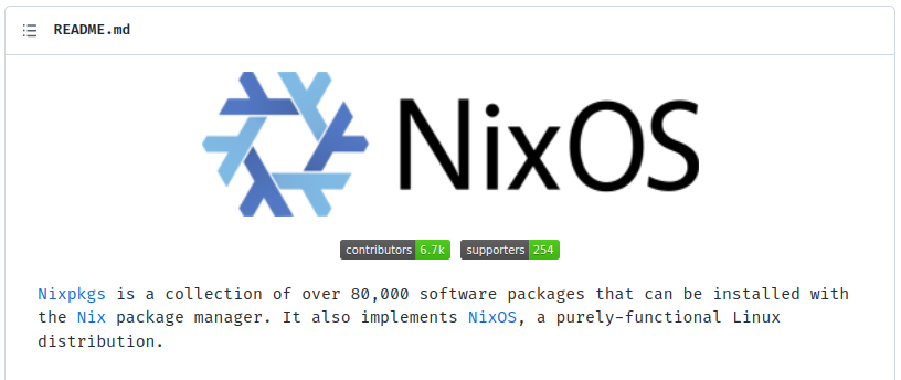 NixOS README